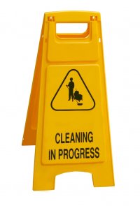 safety sign in office floor cleaning danger of hardwood floor cleaning