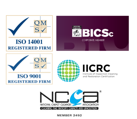 Clean Care Scotland's Certifications